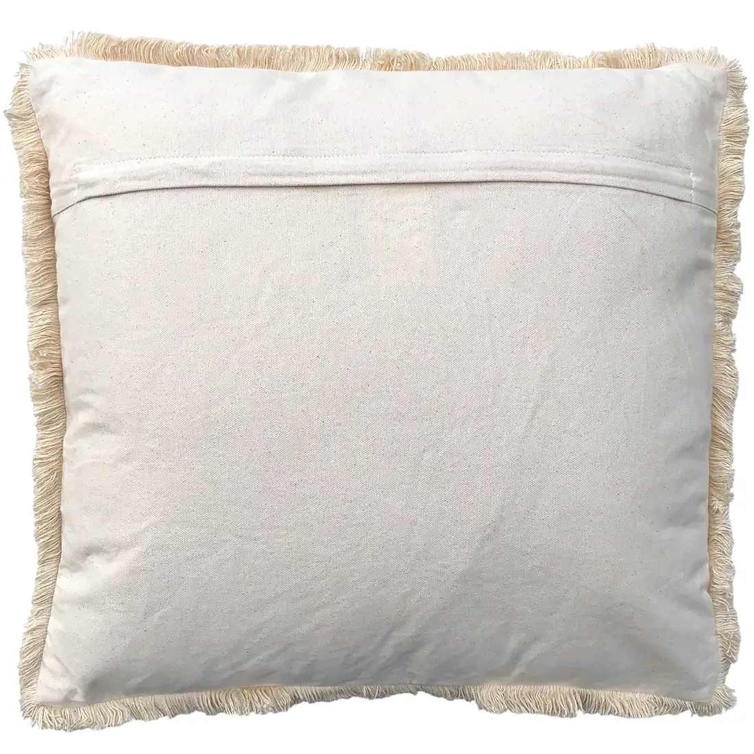 Fringed Woven Cushion - create a welcoming atmosphere