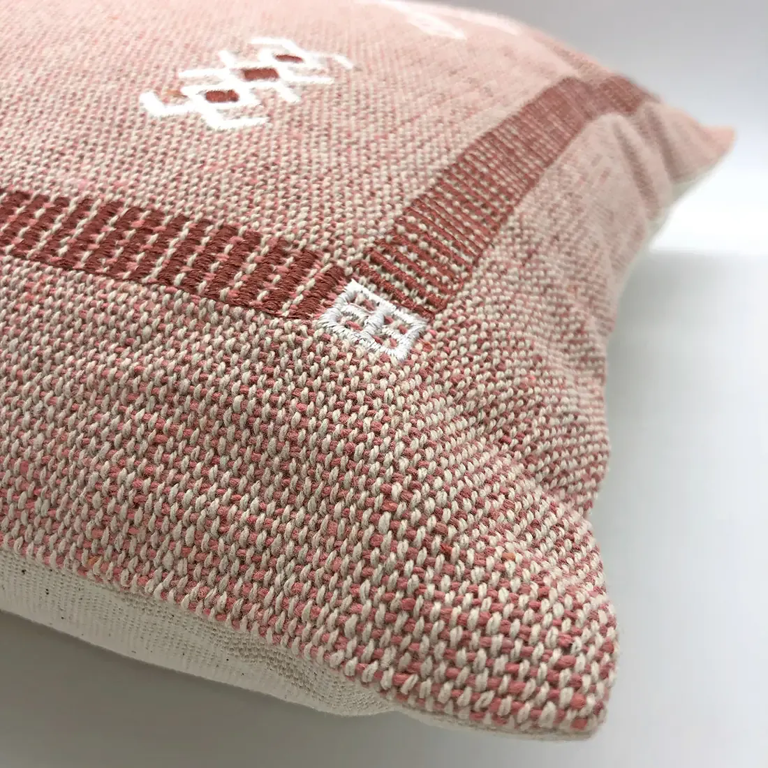 Embroidered Cushion - Aztec-inspired designs