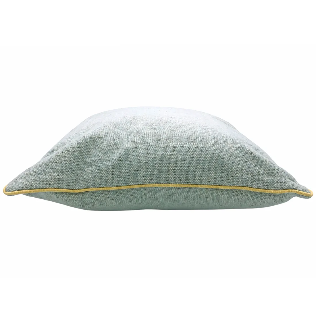 Blue Woven Cushion - Perfect for adding cozy charm!