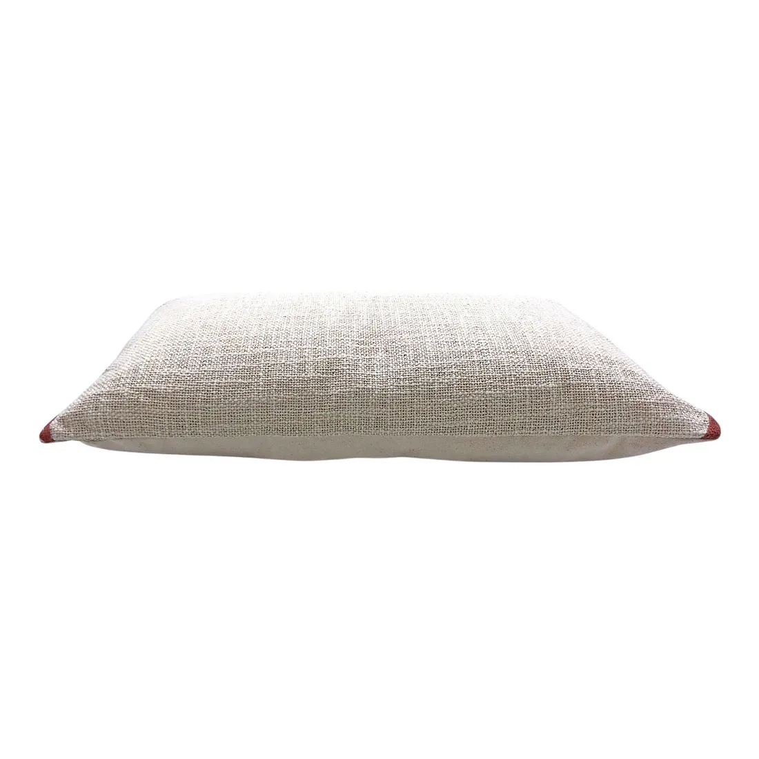 Beige Cushion with Scalloped Edges - style and comfort!