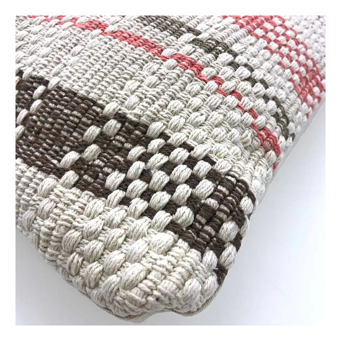 Striped Woven Cushion - add bohemian chic to any space