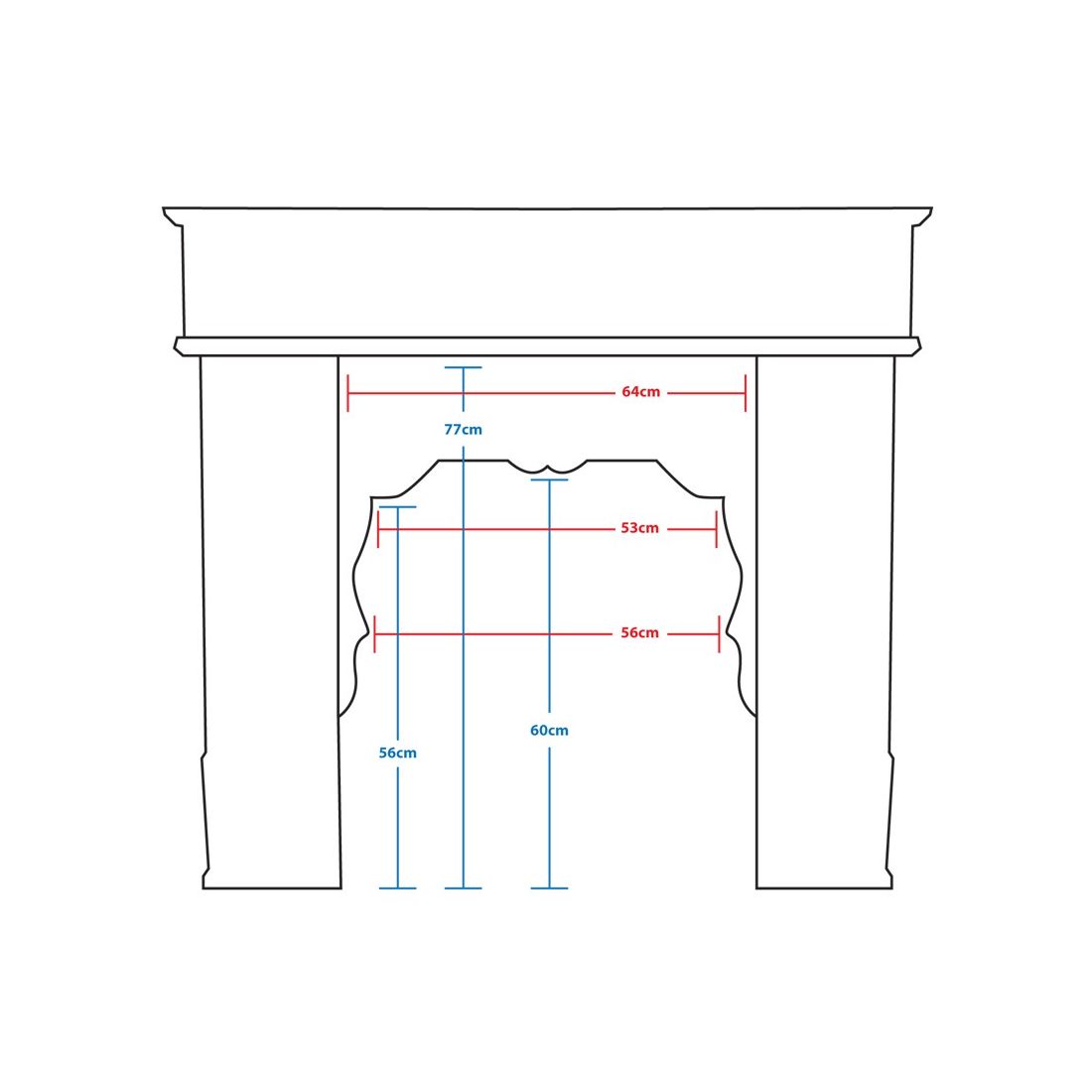 Houten Haardombouw Schouw Grijs Houten Haardombouw Schouw Grijs