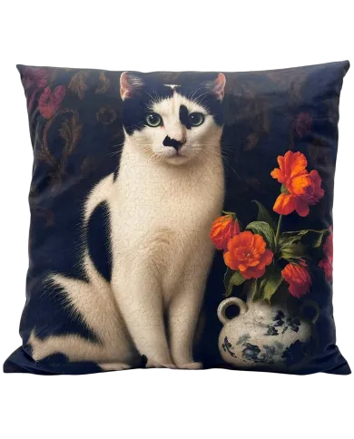 Cat Cushion Purrfect Bloom
