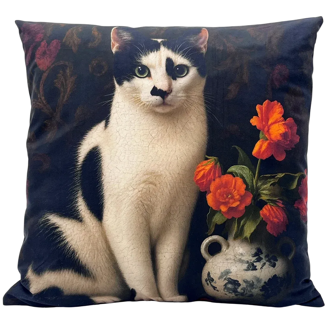 Cat Cushion Purrfect Bloom