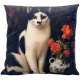 Cat Cushion Purrfect Bloom