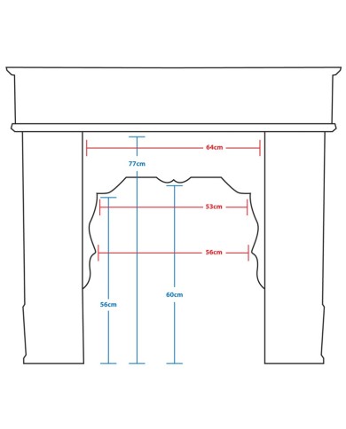 Houten Haardombouw Schouw Wit Houten Haardombouw Schouw Wit