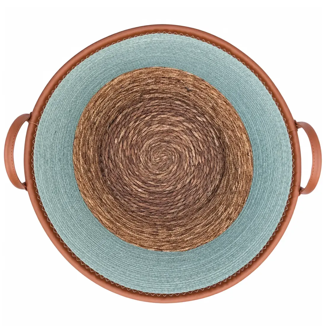 Laundry Basket with Handles Blue