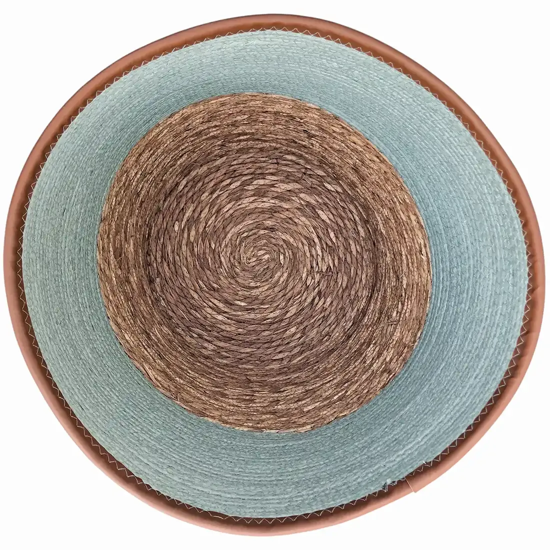 Seagrass Laundry Basket Blue - strong and sustainable