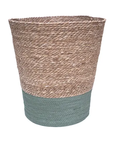 Seagrass Laundry Basket - Green