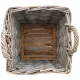 Square Rattan Basket on Wheels - stylish storage solutions