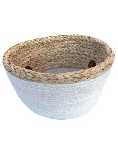 Two-Tone Belly Basket