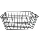 Black Wire Storage Basket - minimalist industrial organizer