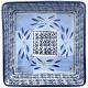 Square Oven Dish in Old World Blue - for delicious oven-to-table meals