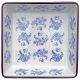 Square Oven Dish in Floral Lace Blue - delicious oven-to-table meals