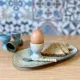 Boho Egg Cup Set - serving soft or hard-boiled eggs with style