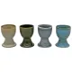 Boho Egg Cup Set - serving soft or hard-boiled eggs with style