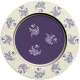 Charger Plate in Floral Lace Blue