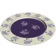 Charger Plate in Floral Lace Blue