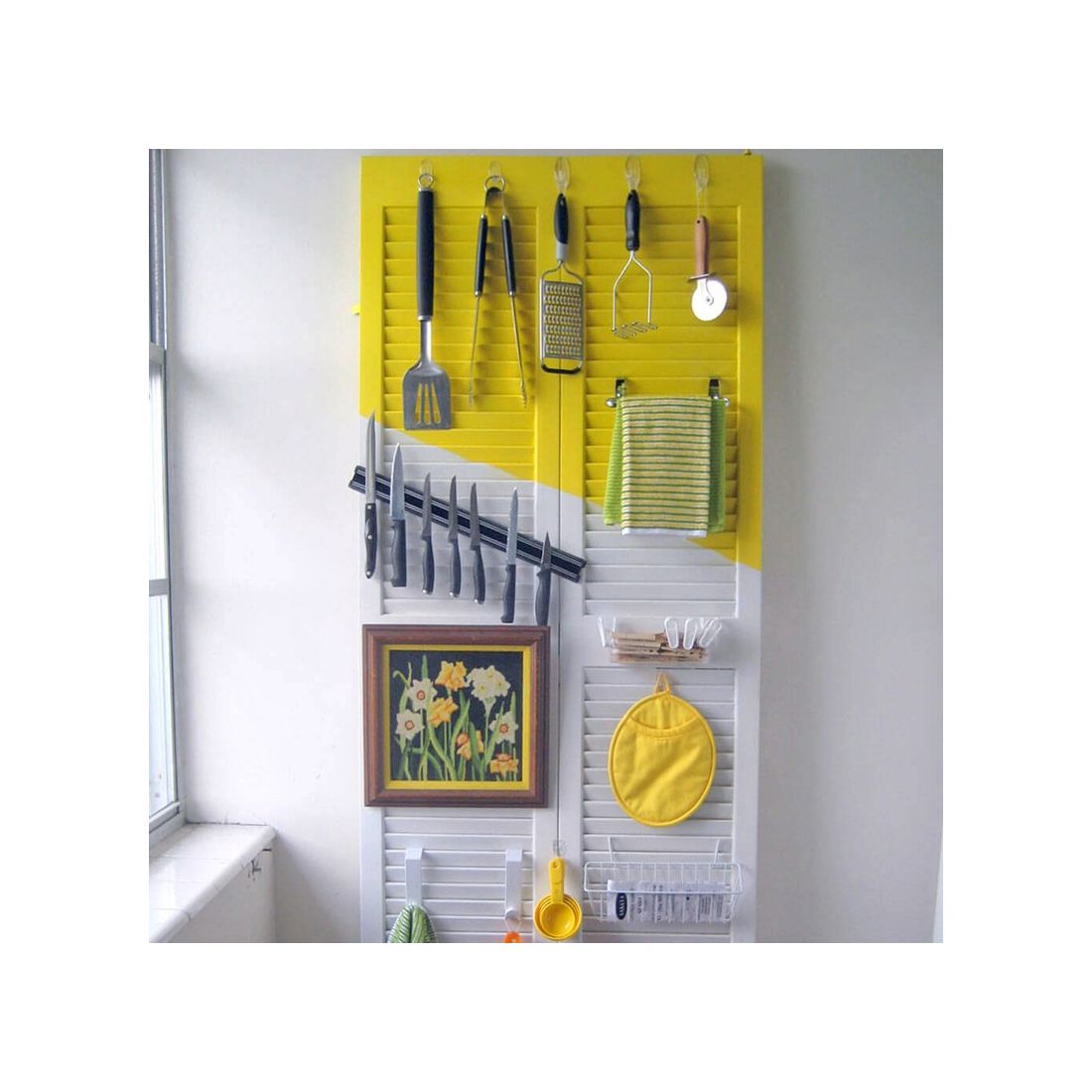 Houten Louvre Shutter Vintage