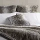 Alaskan Wolf Faux Fur Throw 130x170