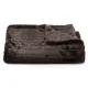 Brown Mink Faux Fur Throw 120x110