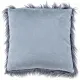 Fluffy Grey Faux Fur Cushion - soft fluffy scatter cushions