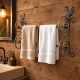 Rustic Rooster Handdoekrek - een leuke en functionele combi