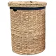 Water Hyacinth XXL Laundry Basket Black