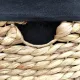 Water Hyacinth XXL Laundry Basket Black