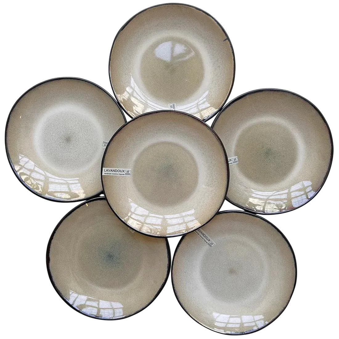 Petit Four Plates Beige