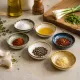 Dipschaaltjes set van steengoed | kleine schaaltjes voor dips