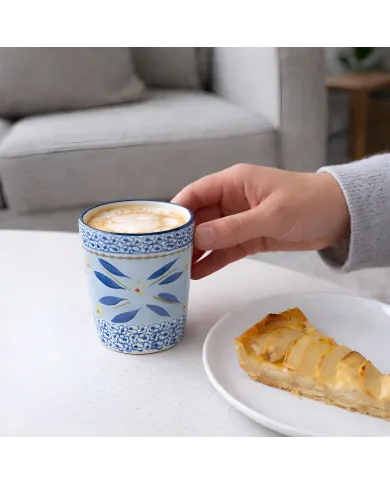 Koffiemok Set Blauw - een tijdloze favoriet voor liefhebbers