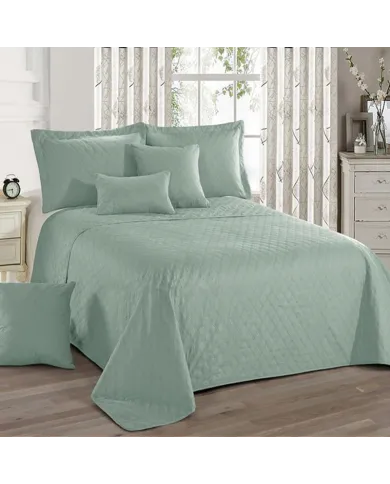 Omkeerbare Bedsprei Moss Green