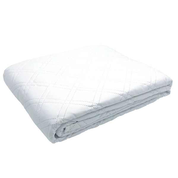 Reversible Bedspread White