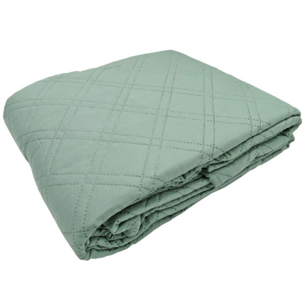 Reversible Bedspread Moss Green