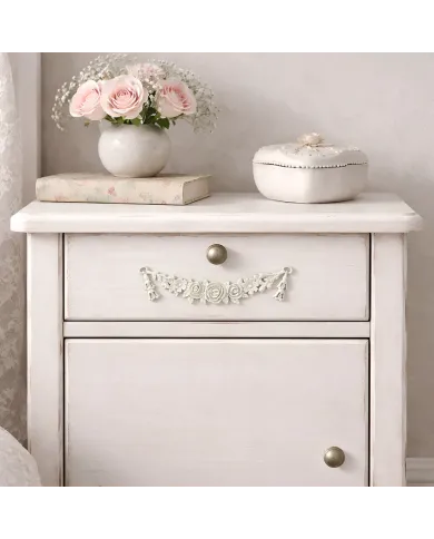 Furniture Appliques Floral Swag