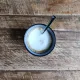 Boho cappuccino set - each piece is unique