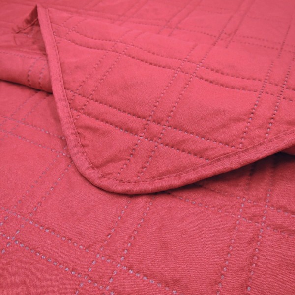 Reversible Bedspread Jester Red