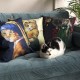 Cat Cushion Cover The Milkmaid