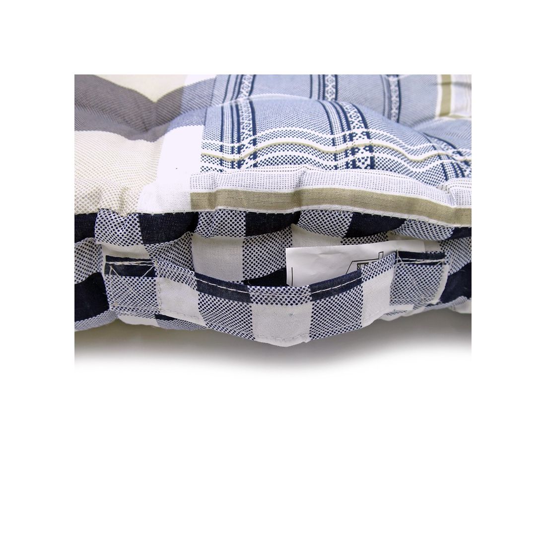 Blue Loft Box Cushion