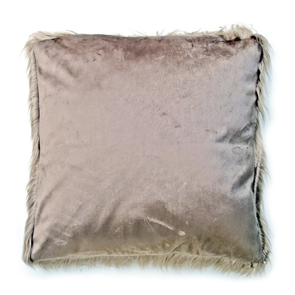 Fluffy Scatter Cushion Beige