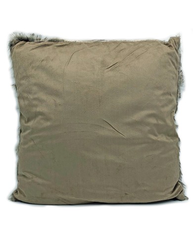 Faux Fur Cushion Taupe Faux Fur Cushion Taupe