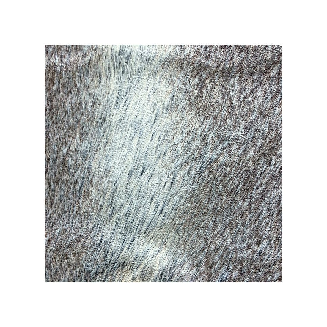 Taupe Imitatie Bont Kussen