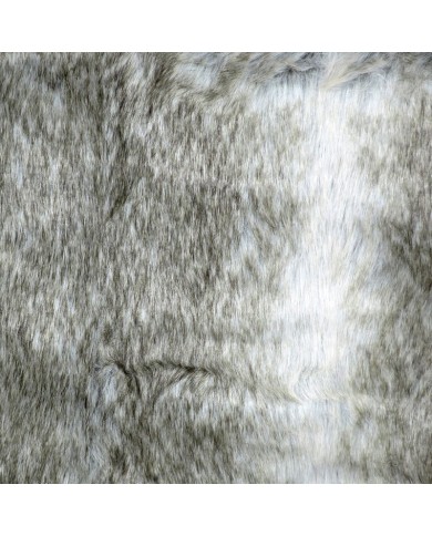 Imitatiebont Grijze Kussen Alaskan Wolf Imitatiebont Grijze Kussen Alaskan Wolf