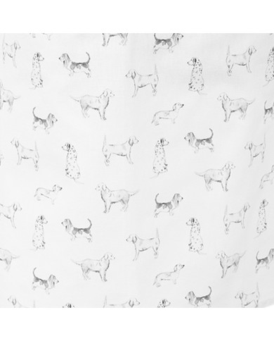 Schort met Grijze Honden Schort met Grijze Honden