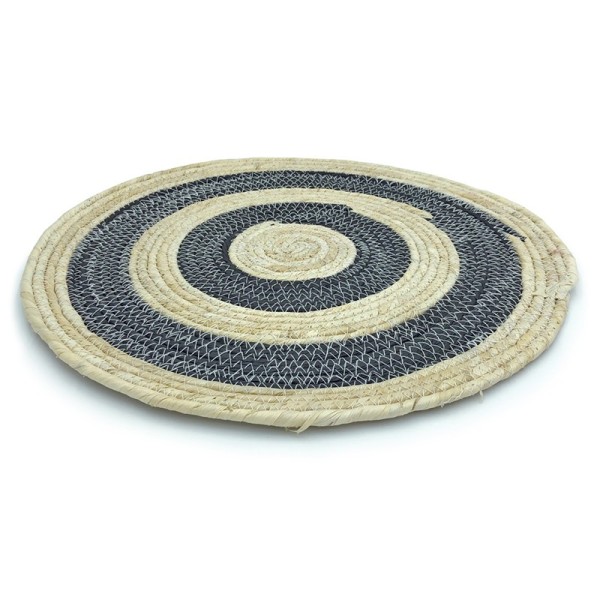 Seagrass Placemat Set Black