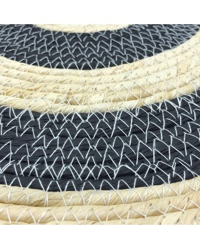 Zeegras Placemat Set Zwart Zeegras Placemat Set Zwart