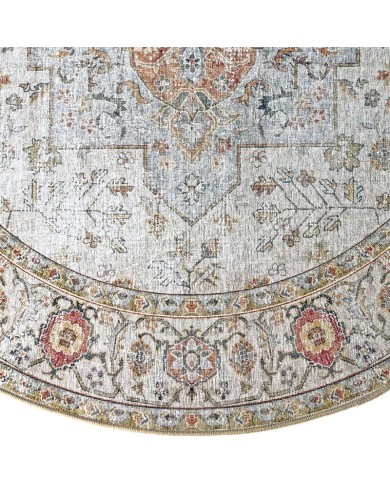 Rond Vloerkleed Beige Tabriz Rond Vloerkleed Beige Tabriz