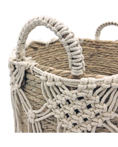 Boho Mand met Macramé Boho Mand met Macramé
