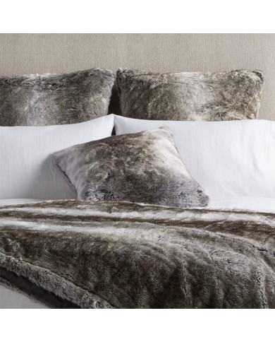 Faux Fur Throw Alaskan Wolf 130x170 Faux Fur Throw Alaskan Wolf 130x170